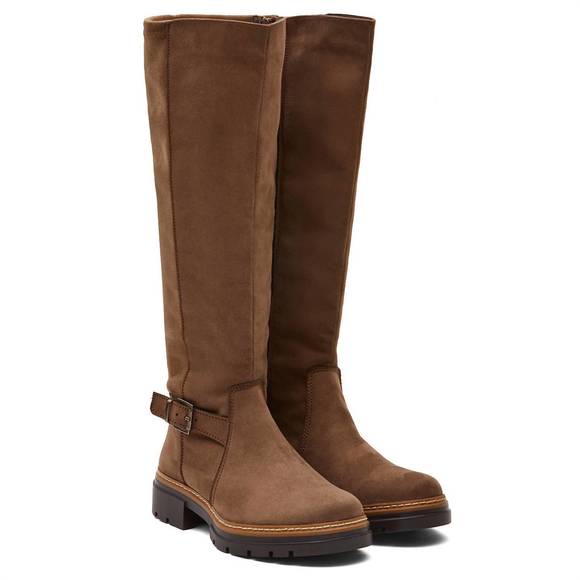 NEW ANDREA women's soft touch riding boots in camel - Picture 2 of 5